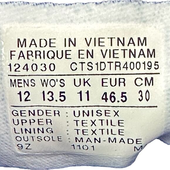 Converse Mens Canvas Royal Blue Sneakers Size 12 Medium Excellent Condition - Picture 10 of 11